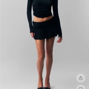 Guizio Asmara Mini Skirt - Black